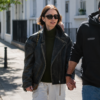London 2026 Lily Collins Jacket street style
