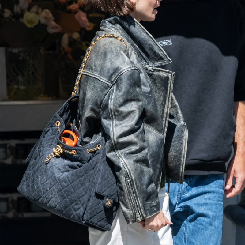 London 2026 Lily Collins Jacket outfit look