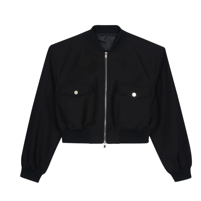 LA Lakers Jessica Alba Game Jacket model style