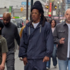 Madison Square Garden Jay-Z Blue Jacket front view
