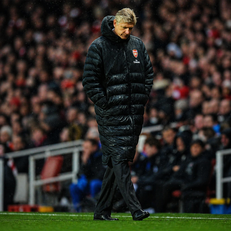 Manager Arsene Wenger Coat outfit look