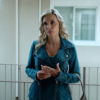 Margoâ€™s Got Money Troubles Shyanne Millet Blue Peplum Jacket outfit look
