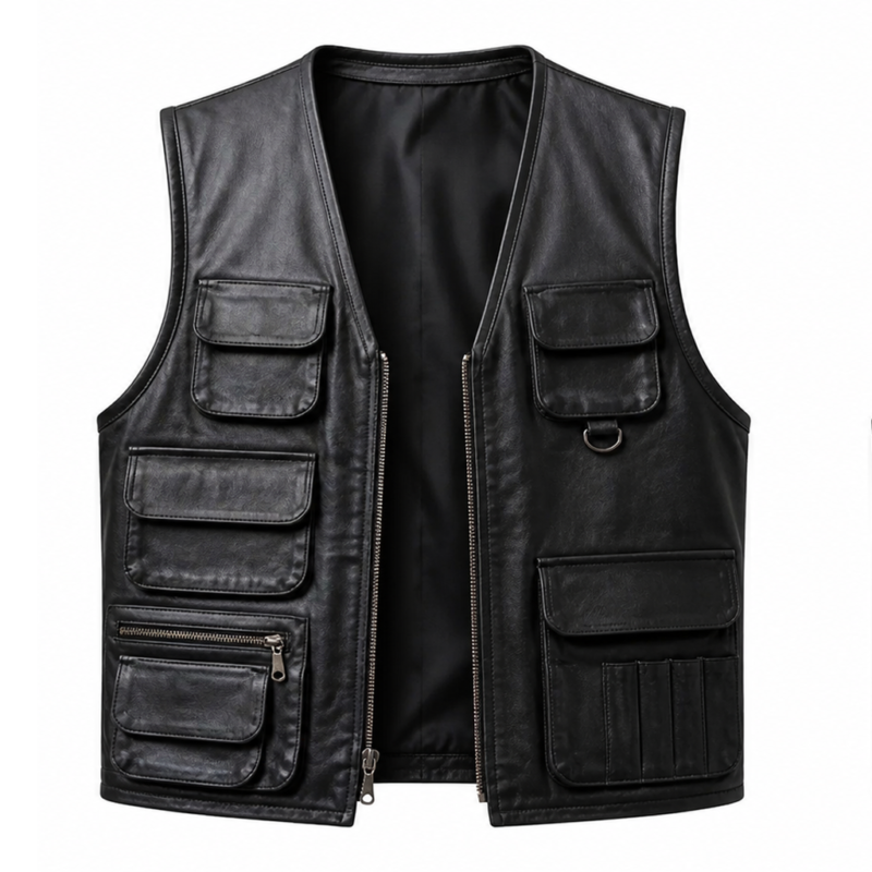 Margoâ€™s Got Money Troubles Nick Offerman Black Vest model style