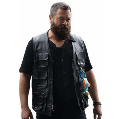 Margoâ€™s Got Money Troubles Nick Offerman Black Vest front view
