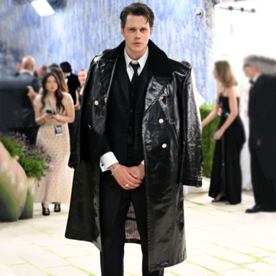 Met Gala 2026 Bill SkarsgÃ¥rd Coat front view