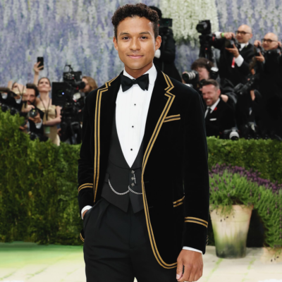 Met Gala 2026 Jaafar Jackson Blazer front view