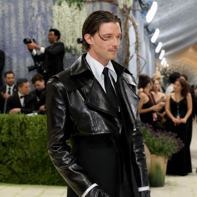 Met Gala 2026 Patrick Schwarzenegger Jacket front view