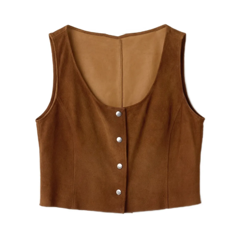 NY Joey King Vest model style