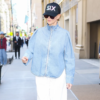 NYC 2026 Charlize Theron Jacket street style