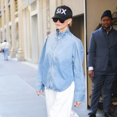 NYC 2026 Charlize Theron Jacket front view