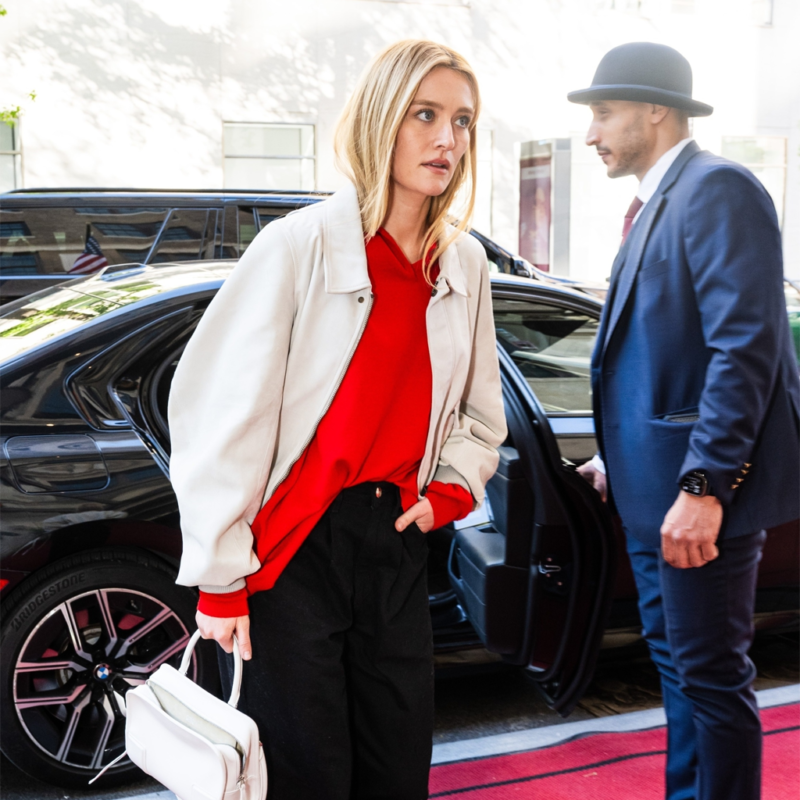 NYC 2026 Sarah Pidgeon Jacket fashion wear