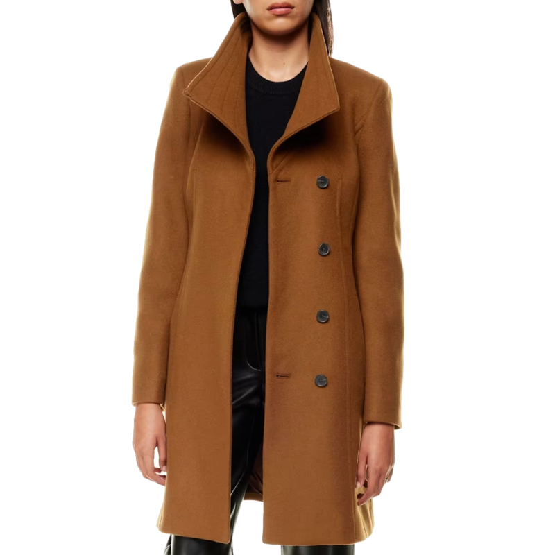 Off Campus S01 Hannah Wells Brown Coat fashion wear