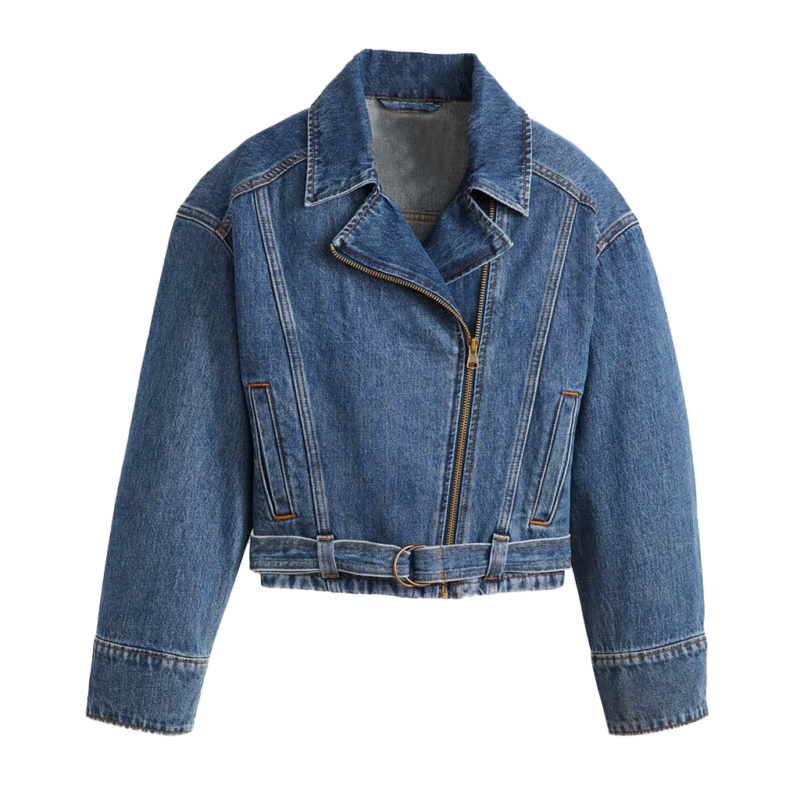 Off Campus S01 Hannah Wells Blue Jacket fashion wear