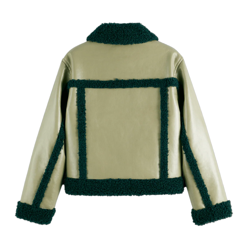 Off Campus S01 Allie Hayes Leather Jacket fashion wear