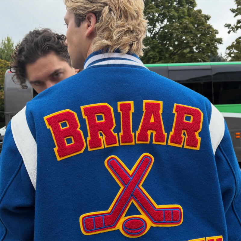 Off Campus S01 Belmont Cameli Varsity Jacket
