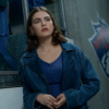 Off Campus S01 Hannah Wells Blue Jacket model style