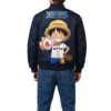 One Piece Red Sox Jacket model style