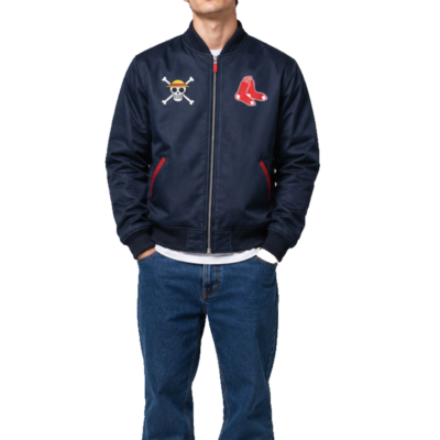 One Piece Red Sox Jacket front view