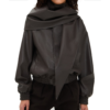 PFW Sarah Pidgeon Jacket model style
