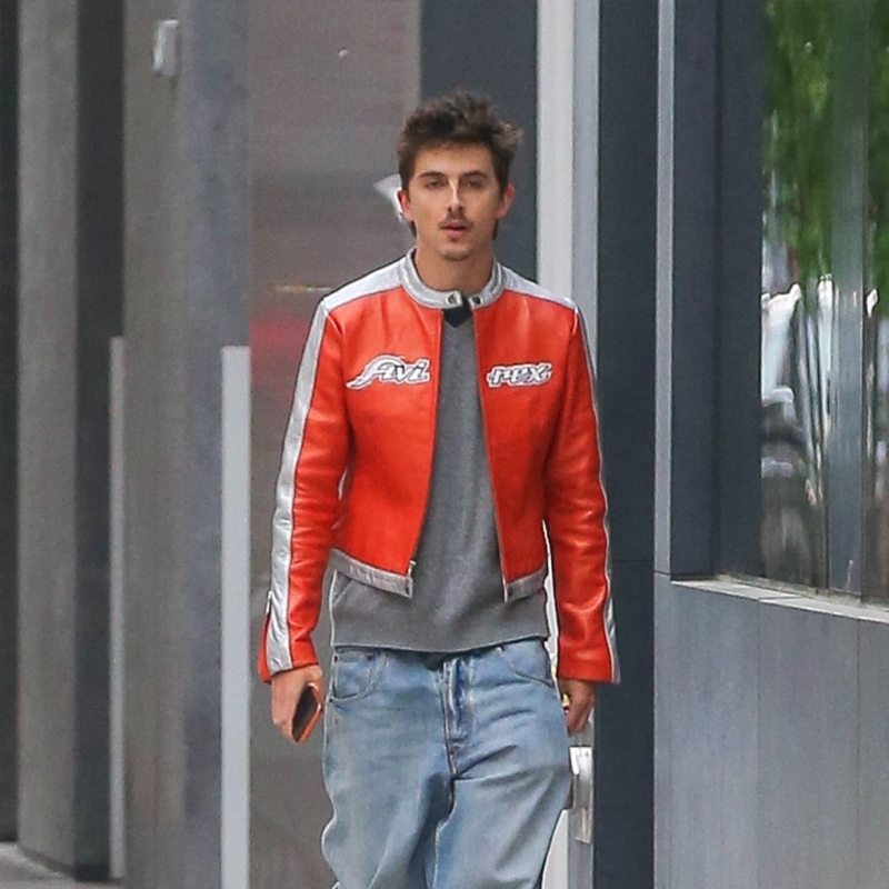 Philadelphia 76ers Vs NY Knicks Timothee Chalamet Jacket model style