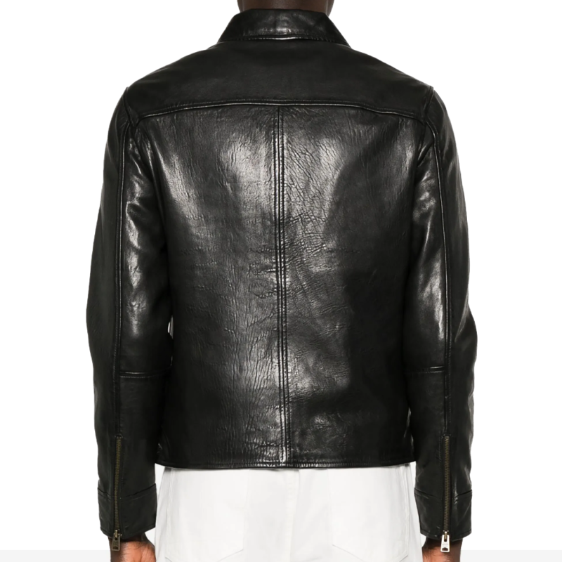 Power Ballad Paul Rudd Leather Jacket fashion wear