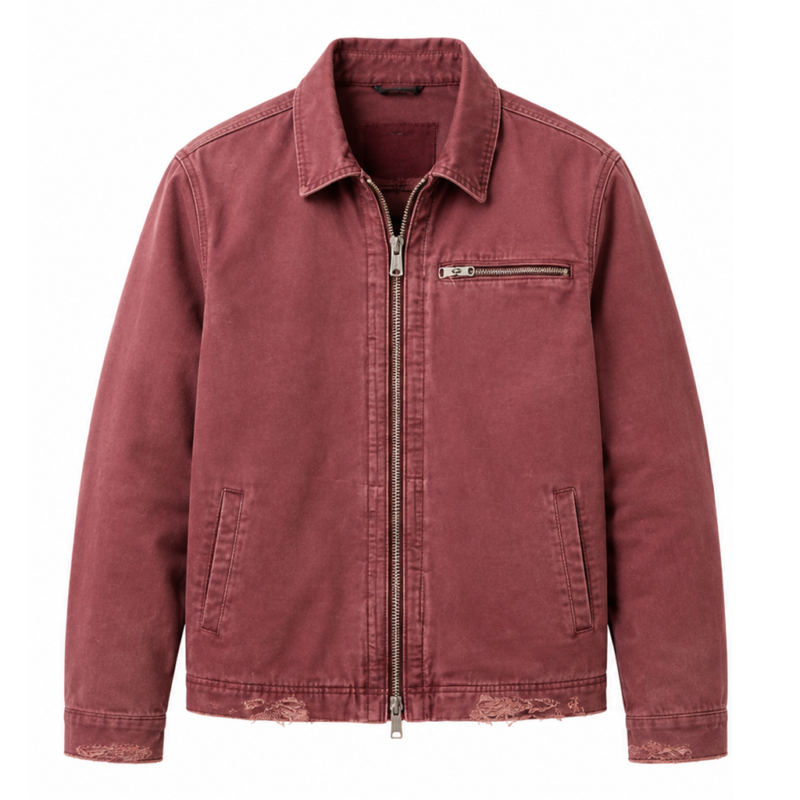 Power Ballad Paul Rudd Red Jacket model style