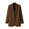 RJ Decker Bevin Bru Brown Blazer model style
