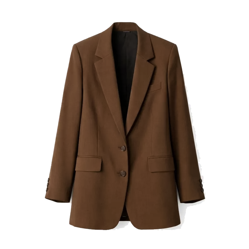 RJ Decker Bevin Bru Brown Blazer model style
