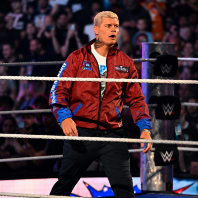 RWB WindÂ­breakÂ­er SmackÂ­Down 2026 Cody Rhodes JackÂ­et front view