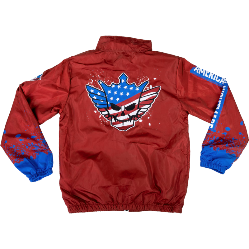RWB WindÂ­breakÂ­er SmackÂ­Down 2026 Cody Rhodes JackÂ­et fashion wear
