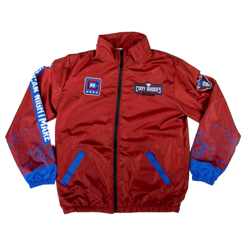 RWB WindÂ­breakÂ­er SmackÂ­Down 2026 Cody Rhodes JackÂ­et model style