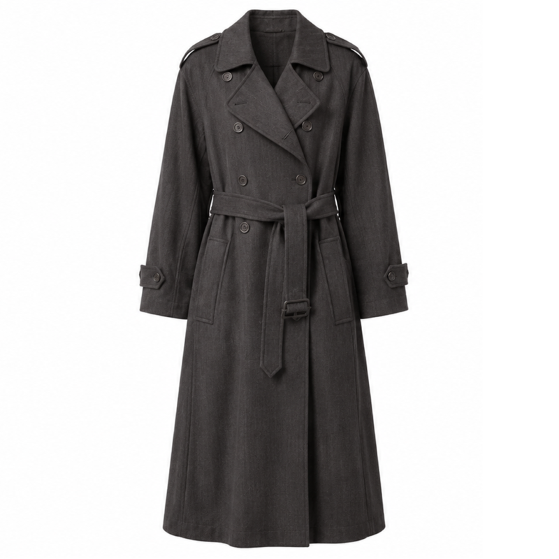 Rivals S02 Bella Maclean Coat model style
