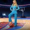 Running Point S02 Kate Hudson Blue Blazer outfit look