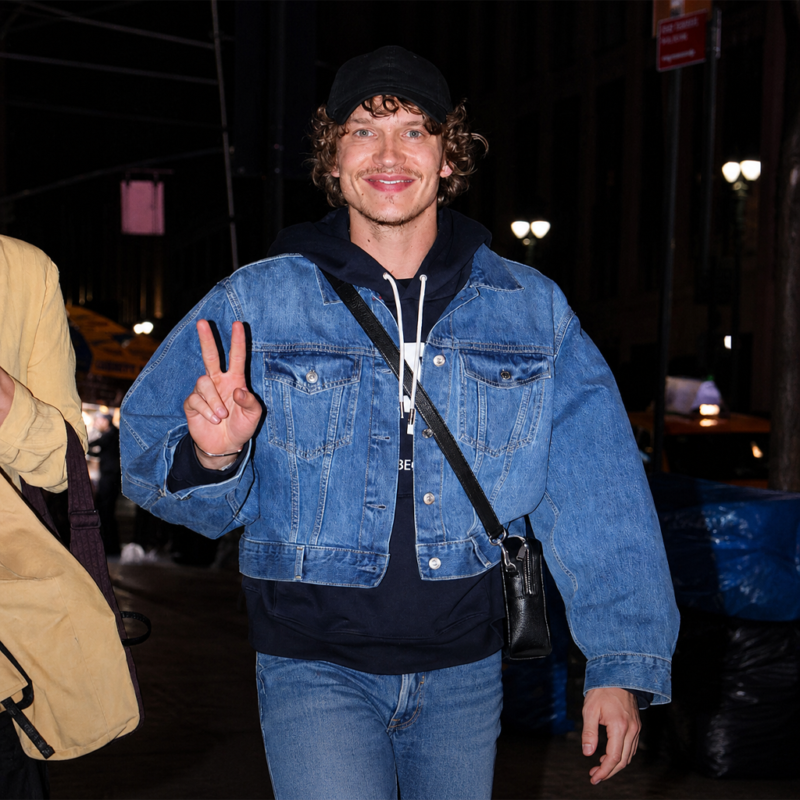 SNL After Party Connor Storrie Jacket outfit look