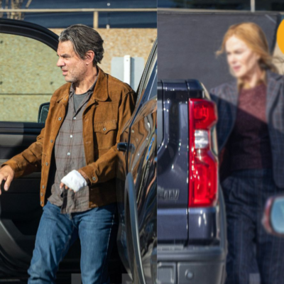Scarpetta Bobby Cannavale Brown Jacket front view
