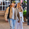 Australia 2026 Taron Egerton Beige Jacket outfit look