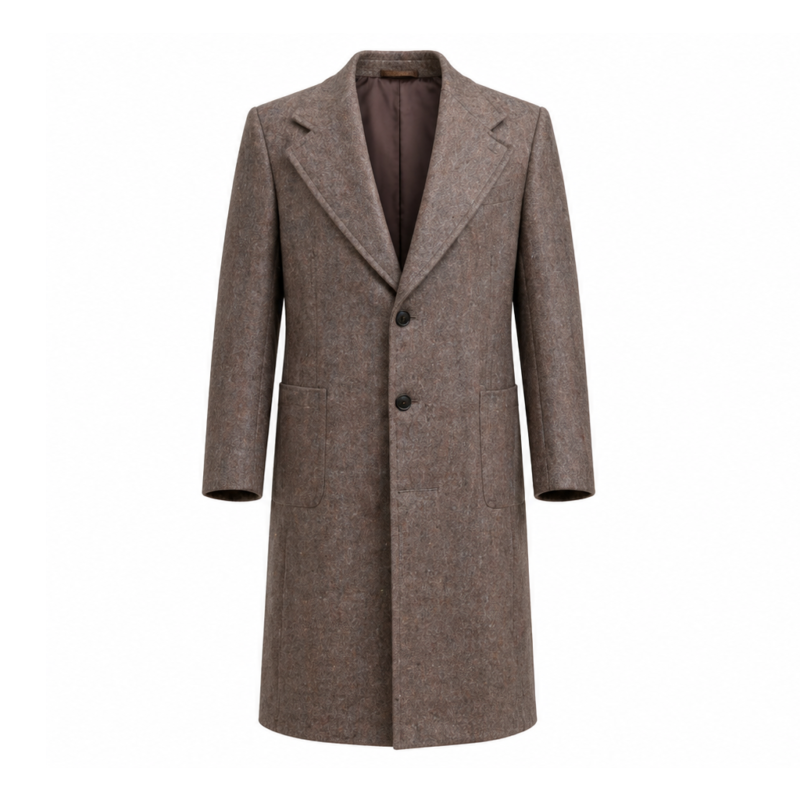 Ted Lasso S04 Tom Cotcher Brown Coat model style