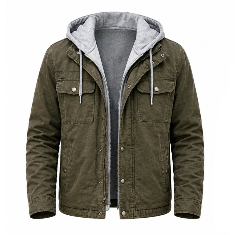 The Boys S05 Hughie Campbell Green Jacket model style