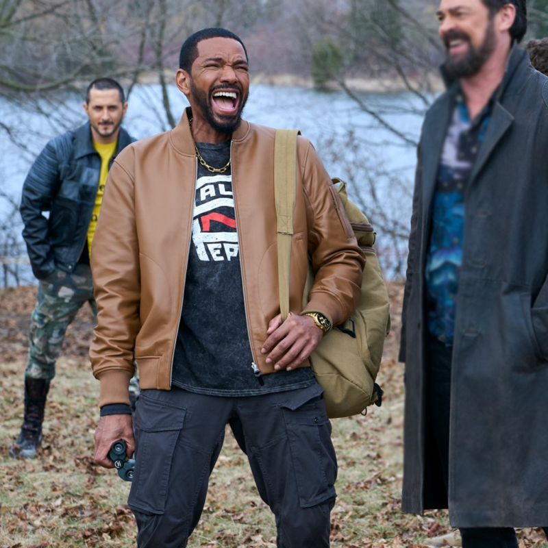 The Boys S05 Laz Alonso Mother's Milk Jacket outfit look