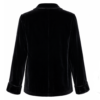 The Off Weeks Jessica Chastain Black Velvet Blazer fashion wear
