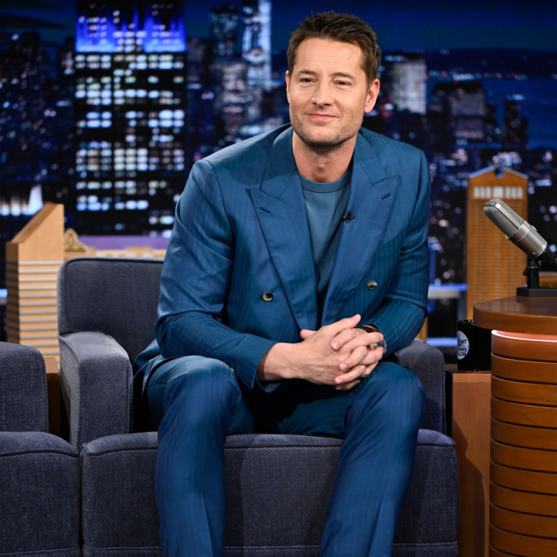 The Tonight Show Jimmy Fallon S13 Justin Hartley Suit premium quality