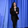 The Tonight Show Starring Anne Hathaway Blazer street style