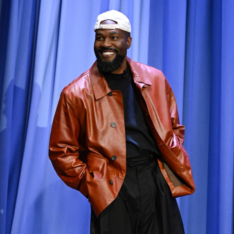 The Tonight Show Starring Yahya Jacket outfit look
