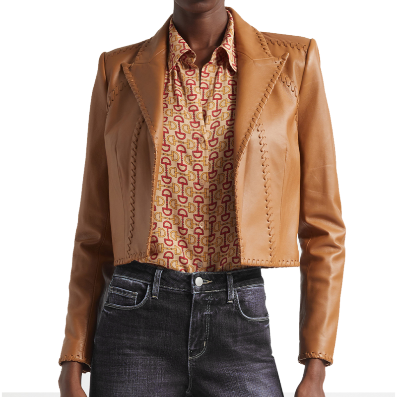 Tracker S03 Billie Matalon Leather Jacket model style