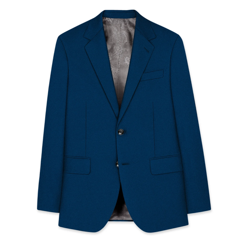Tristan Tate Blue Suit model style
