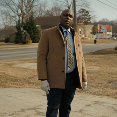 Will Trent S04 Kevin Daniels Coat front view