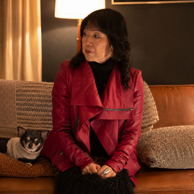 Will Trent S04 Margaret Cho Red Jacket front view