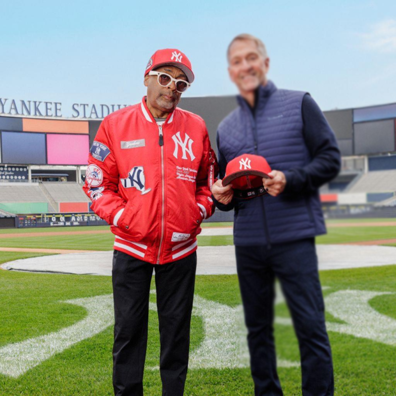 Yankees MA-1 Spike Lee Red Jacket outfit look