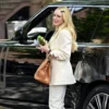 Count Me Lies Lindsay Lohan White Blazer
