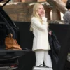 Count Me Lies Lindsay Lohan White Blazer
